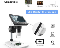 المجهر الإلكتروني التعليمي الاحترافي/  Professional Educational Electronic Microscope